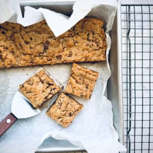 Why You Need Brown Butter Sourdough Blondies In Your Life!